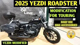 2025 Yezdi Roadster Bike Accessories for Modification | | Yezdi Roadster Modified Local or Touring