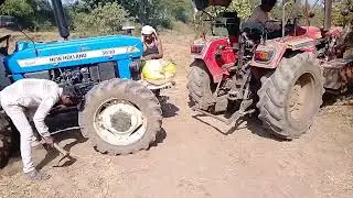 new holland 3630 4X4 VS mahindra arjun novo 555