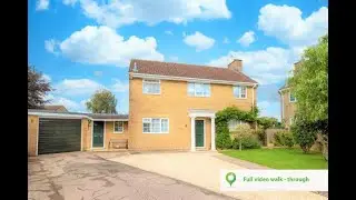 Beautifully presented link detached family home with driveway and garage in Norton Sub Hamdon