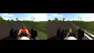 RC Goodwood Lotus 49 Lap comparison