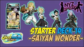 Saiyan Wonder STARTER DECK 14 DRAGON BALL SUPER CARD GAME DBS-SD14