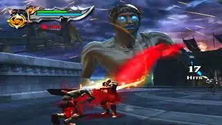 God Of War® II - Batalha inicial contra o Colosso de Rodes