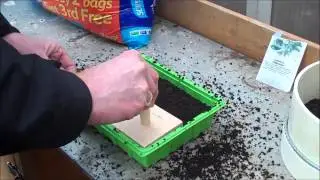 Seed Sowing Essentials - Square Tamper