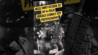 NECA TMNT Return to NY 4-Pack | Mirage Comics Toy Photography
