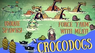 Don't Starve Shipwrecked Guide: Crocodogs - Yellow, Blue & 