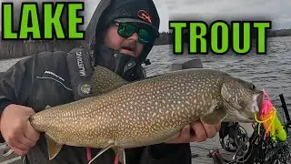 Late Fall Lake Trout Fishing! | Last Open Water Trip
