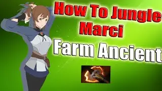 DoTa 2 How To Jungle Marci Ancient Patch 7.30 iRG