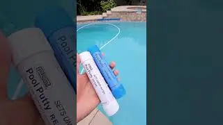 pool putty fix (before & after)