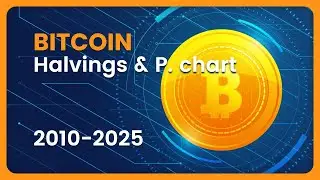 BITCOIN (BTC) Halvings & Price Chart (Monthly/USD) 2010-2025 #crypto #bitcoin #halving #pricechart