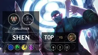 Shen Top vs Renekton - EUW Challenger Patch 9.18