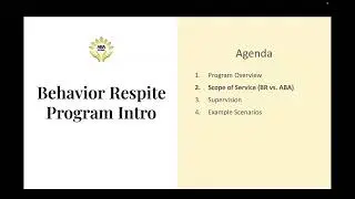 ABA SHINE Behavior Respite Program Intro