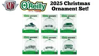 Рождественский набор 2025 M2 Machines/O'Reilly Auto Parts! Совершенно новый!
