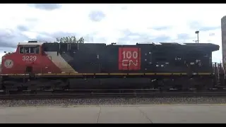 CN Train 394 Rolling Eastbound Battle Creek Michigan 9/6/24