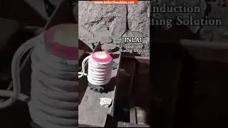 JL-15AB Melting 1kg iron #inductionheater #melting #steel iron
