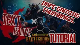How to make a gaming thumbnail like dynamo/mortal easy way to make