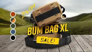 The Bum Bag XL &ndash; Versatile EDC, Sling, & Waist Pack!