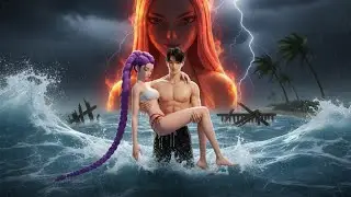 JINU RESCUES RUMI FROM THE DEATH  ON A DESERTED ISLAND || KPOP DEMON HUNTERS