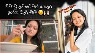 First Time Fake Nail එකක් දැම්මා 😫❤️‍🩹 | අලුත් Meow යාලුවා🐱🖤 |  මගේ Weekend එක ❤️ | Vlog🩷