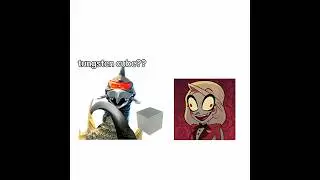 Gigan and the tungsten cube #gigan #meme #hazbinhotel #funny