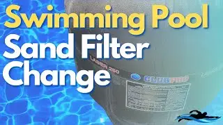Swimming Pool Filter Sand Change [ Jacuzzi / Club Pro Laser 250 ]