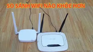 So S&aacute;nh Wifi N&agrave;o Thu Ph&aacute;t S&oacute;ng Khỏe Hơn Wifi Tplink 841 V&agrave; Wifi TenDa N301