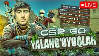 FIBBER okeng strim qilyabdi hammang kirish yalangayoqlar