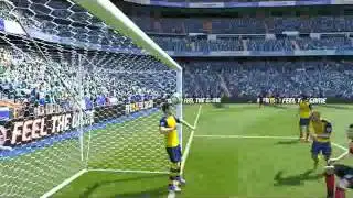 UT FIFA 15 Джорди Альба (Gordi Alba) поглащает мяч