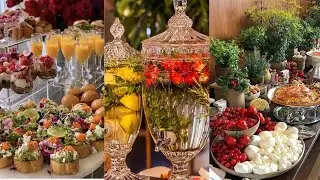 Creative Buffet Food Decoration Ideas for a Stunning Party Spread #decor #food