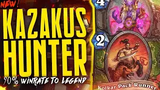 New #1 Hunter Deck? - 90% Winrate to Legend