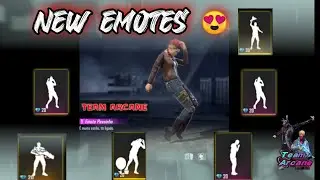 Free fire New emotes | OB27 UPDATE NEW ITEMS | Upcoming new Emotes.