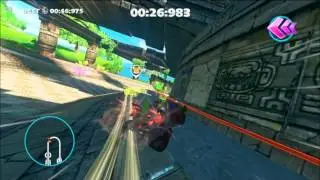 Temple Trouble Time Attack 3rd Run (Sonic & All Star Racing Transformed)