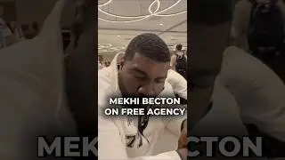 Eagles G Mekhi Becton On Choosing The Eagles In Free Agency #eagles #superbowllix #superbowl