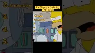 the Simpsons predicting the future #animation #shorts #simpsons #simpsonsfan #simpsonsepisodes
