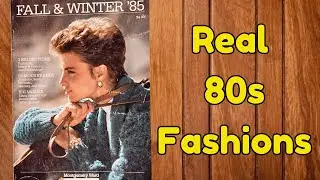 What We Really Wore in the 80s | 1985 Montgomery Ward Catalog | Cozy ASMR