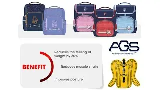 Teemi School Bag with Anti-Gravity System (AI)