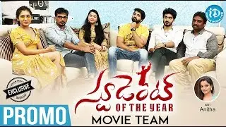 Student Of The Year Movie Team Exclusive Interview - Promo || Talking Movies With iDream