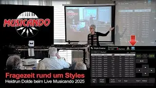 Fragezeit rund um Styles - Heidrun Dolde beim Live Musicando 2025