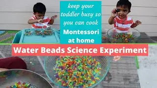 4 Awesome Waterbead Activities for Preschoolers |  Montessori at home for Toddlers |fine motor skill
