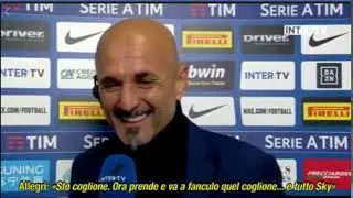 Allegri vs Adani: fuorionda SKY