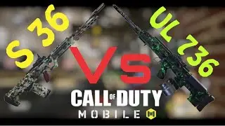 Call of duty mobile S 36 Vs UL 736 LMG comparison in.Who are the winner??? 1080p60fps