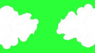 Cloud transition #greencreen #freefootage #animation