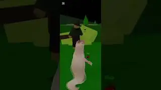 I had to feed the horse But here😱☠️ #roblox