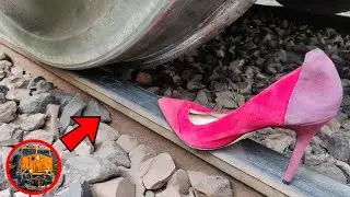 Train Vs Heel Experiment OMG 😳 || Train Experiments @TrainExperiments