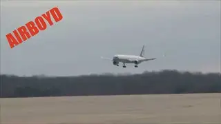 Boeing C-32 Landing Joint Base Andrews