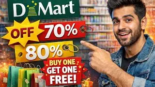 D Mart Mega Sale 🔥 | Buy 1 Get 1 Free | Full Store Shopping  | 50&ndash;60% OFF 😱 | Best Budget Grocery