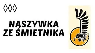 Co można znaleźć na flomarku - naszywka w śmieciach