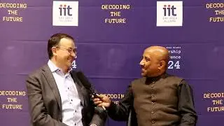 Professor Brian Green interview at IITBAA Leadership Conference 2024