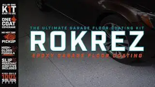 RokRez Epoxy Garage Floor Kit - How To