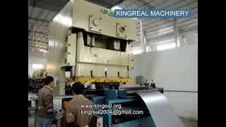 KINGREAL Zigzag feeder machine, Automatic solution for press material feeder