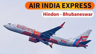 Air India Express Hindon to Bhubaneswar Takeoff | IX1621 | VT-BWI